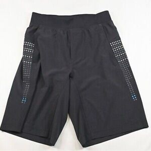 Lululemon Black Print T.H.E Linerless Swift Training Shorts Men’s XXL